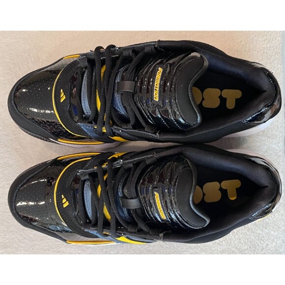 Adidas Agent Gil Restomod Basketball Shoes Boost Black Yellow Size 12 Sneaker main image 6